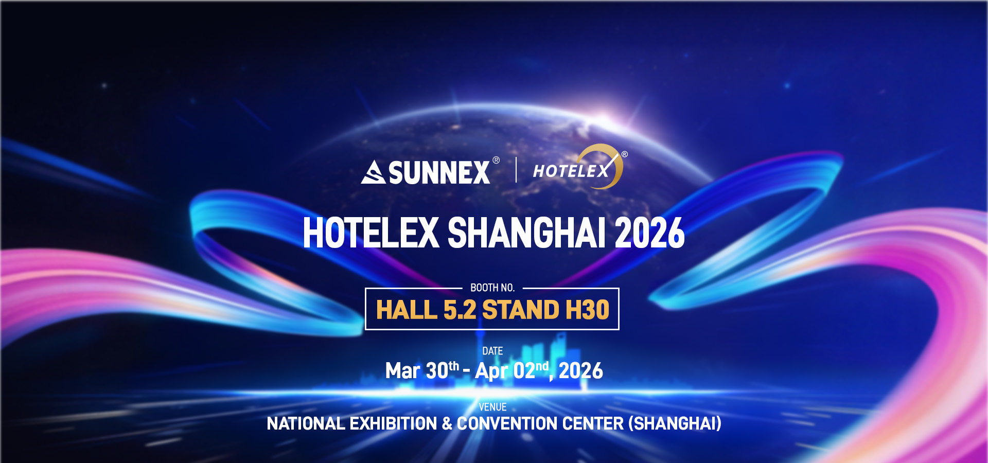 Pozvánka - Hotelex Shanghai 2026