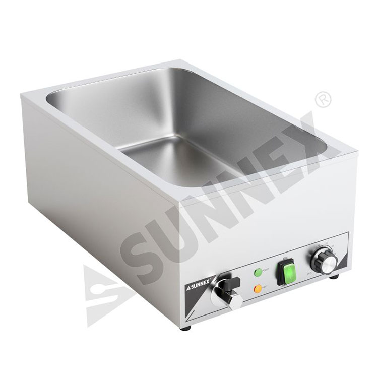 Komerčné bufetové jedlo teplejšie Bain Marie